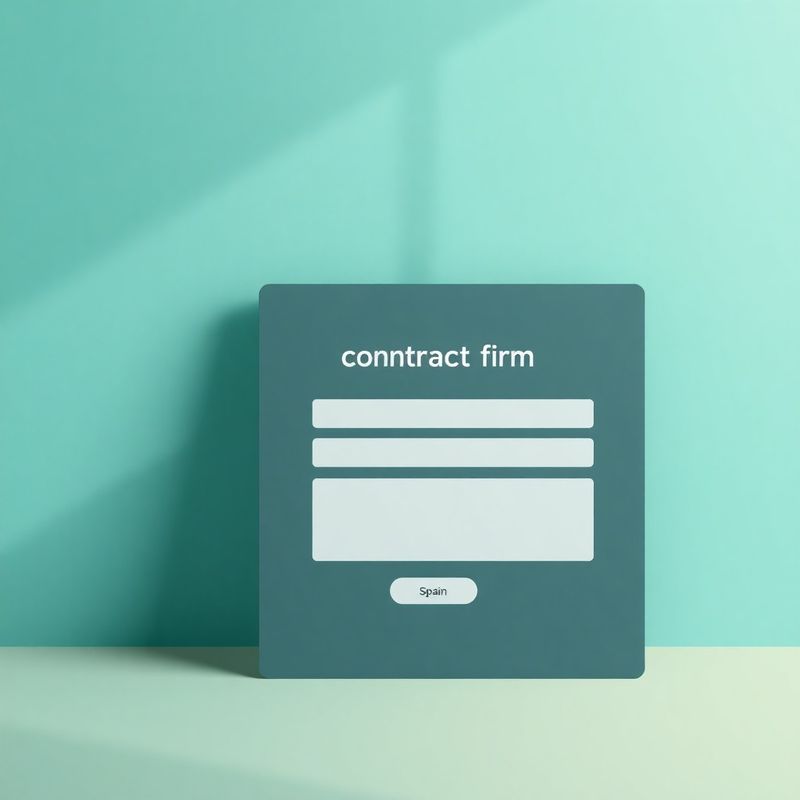 Formulario de contacto sobre fondo teal-modern con icono de Valencia